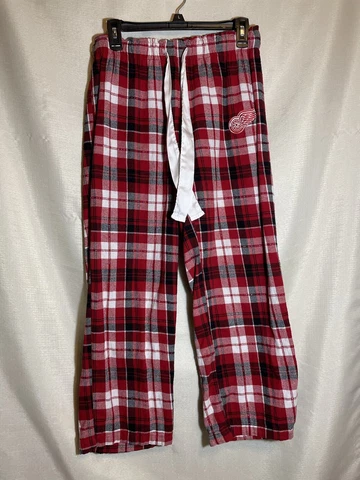 Detroit Red Wings Concepts Sport Girls Size M Flannel Pajama Pants Cover