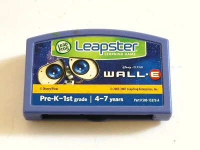 Leap Frog Leapster Learning Game Wall E Disney Ages 4-7 Kids Cartridge - Image 1 of 2