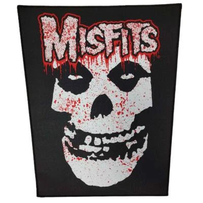 Misfits Bloody Fiend Woven Back Patch - 11" x 14" - Image 1 of 3