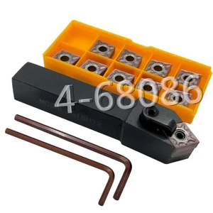 Soporte para herramienta de torneado 16×100mm MCSNL1616H12+CNMG120408-MA CNMG432 inserto - Imagen 1 de 9
