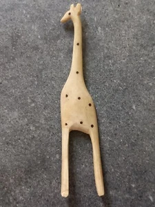 Soprammobile Giraffa Avorio Africa 1950 - Foto 1 di 4