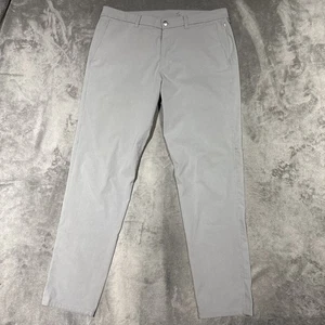 Pantalones Lululemon Para Hombre 36 Gris Comisión Calce Ajustado Ventlight Bolsillos para Piernas Rectas - Imagen 1 de 11