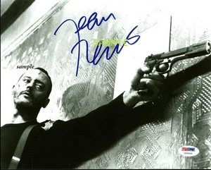 JEAN RENO #1 REPRINT 8X10 PHOTO AUTOGRAPHED SIGNED CHRISTMAS MAN CAVE GIFT - Picture 1 of 1