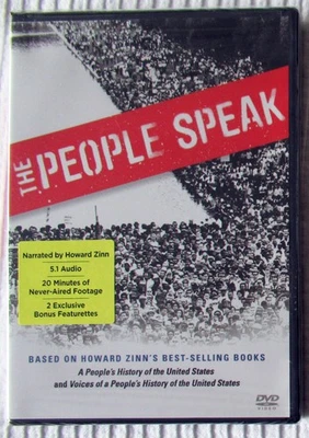 The People Speak (DVD, 2010) Howard Zinn documentary SEALED NEW - Image 1 of 2