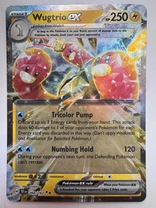 Wugtrio ex (Double Rare) #060/162 Temporal Forces Pokemon VLP - Picture 1 of 1