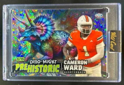 2024 Wild Card Dino-Might Prehistoric Cameron Ward Stegosaurus Circles RC #3/15 - Image 1 of 2