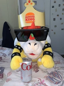 Universal Studios Hollywood Bowser Plushie 11” Tall Super Nintendo World - Picture 1 of 14