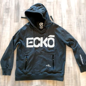 Ecko Unltd Men's Hoodie Jacket Size XL Big Logo Gray Full Zip Embroidered Y2K - Picture 1 of 12
