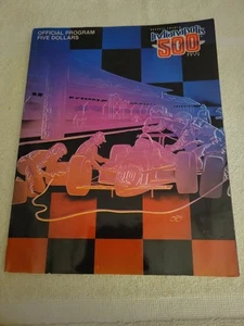 Vintage 1990 Indianapolis 500 Official Program - Picture 1 of 3