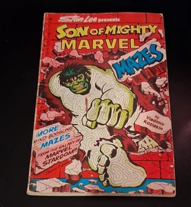 SON OF MIGHTY MARVEL MAZES, STAN LEE PRESENTS, TEMPO BOOKS, MARVEL, BRONZE, 1977 - Picture 1 of 2