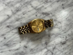 Seiko SGF206 Gold Watch ‘Datejust’ UK Seller - Picture 1 of 2