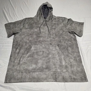 Adidas Manga Corta Pullover Camisa de Entrenamiento con Capucha para Hombres Talla 2XL Blanco Gris - Imagen 1 de 7