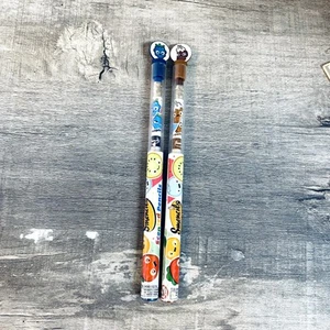 2 Smencils Scented Pencils Preowned Blueberry Chocolate - Picture 1 of 10