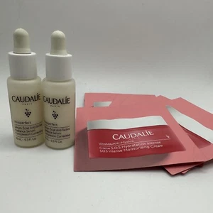 Caudalie Vinoperfect Radiance Serum 10mlX2 S.O.S Intense Moisturizing Cream2MLX7 - Picture 1 of 1