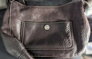 Coach Chelsea Pebbled Hobo Leather Shoulder Handbag C0782-F10890 Vintage - Picture 1 of 10