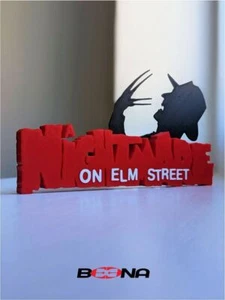 NIGHTMARE ON ELM STREET logo display Beena Studio - Picture 1 of 5