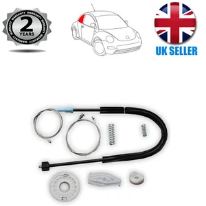 VW BEETLE CONVERTIBLE WINDOW REGULATOR REPAIR KIT REAR RIGHT SIDE 2002-2010 - Picture 1 of 2