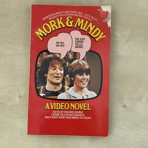 Vintage Mork & Mindy TV Show "A Video Novel" 1st Pocket Books Printing 1979 - Picture 1 of 12