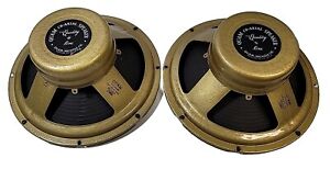 2 Vintage Quam-Nichols 12" Coaxial Speaker Part #12C1C0 /270850 -TESTED
