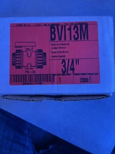 COMER Spa BVI13M PVC Ball Valve 3/4" EPDM Seals PVC PLUMBING PIPES DIY INDUSTRY - Picture 1 of 4