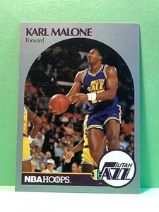 Karl Malone 1990 hoops basketball card - Picture 1 of 1