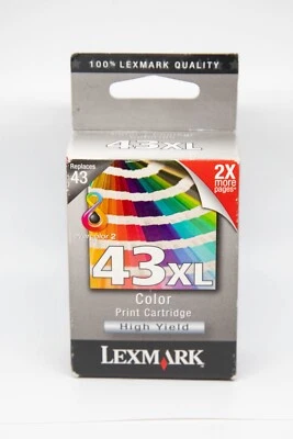 Lexmark 43XL Color High Yield Print Cartridge (D2) - Image 1 of 4