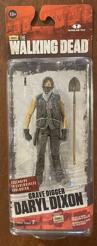 AMC The Walking Dead McFarlane Series 7 GRAVE DIGGER DARYL DIXON Exclusive MINMP Cover