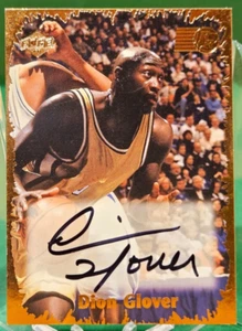 1999 Edge Rookie Rage DION GLOVER Rookie Auto #19 - Picture 1 of 2