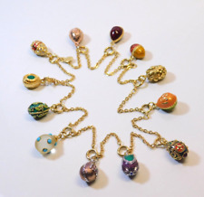 Joan RIvers 'Faberge' Egg Charms Collection - 12 Charms