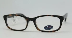 NEW AMERICA MIA MU212 TORTOISE BLACK EYEGLASSES RX WOMENS FRAMES 51-18-140 - Picture 1 of 10