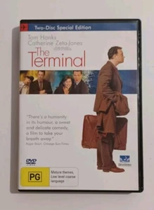 The Terminal DVD R4 VGC 2-Disc Set Tom Hanks Catherine Zeta-Jones Free Postage - Picture 1 of 9