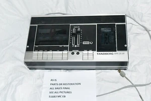 Tandberg TCD-300 vintage cassette recorder as is FOR RESTORATION POWERS ON - Picture 1 of 5