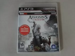 Assassin's Creed III gioco Sony Playstation 3 PS3 completo spedizione gratuita - Foto 1 di 3