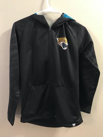 Fanatics Jacksonville Jaguars NFL sweatshirt size small zip up jacket New!  mens Cover