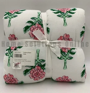 Pottery Barn Kids Roller Rabbit Rosebud Baby/Toddler Quilt Pink Multi #Z1315 - Picture 1 of 4