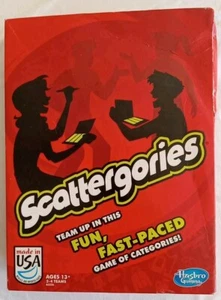 Scattergories Game, Hasbro, Pre-owned, Good Condition, Box Shows Some Damage - Picture 1 of 4