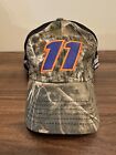 Denny Hamlin 2023 Checkered Flag #11 Fed Ex Racing Camoflauge Team Color Hat