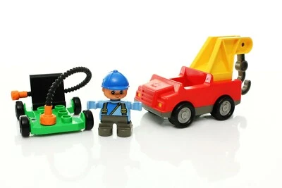 Lego Duplo Explore Together Town Set 3606 Rescue Service 100% complete rare 1984 - Image 1 of 2