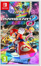 Nintendo Interruptor Mario Kart 8 Deluxe Nuevo y Emb. Orig.