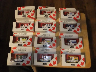 1988 LOT OF 12 LLEDO CANADIAN PROVINCIAL SERIES 1:64 DIE CAST 1920 FORD NEW BOX - Image 1 of 4