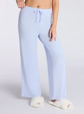 Boux Avenue Pyjama Trousers Women's Soft Ribbed Comfy Wide Leg Pants Nightwear - Image 1 of 4