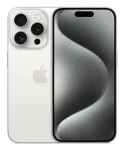 Apple iPhone 15 Pro 128GB 5G Unlocked White Titanium - UK Model - EXCELLENT A+ - Picture 1 of 4