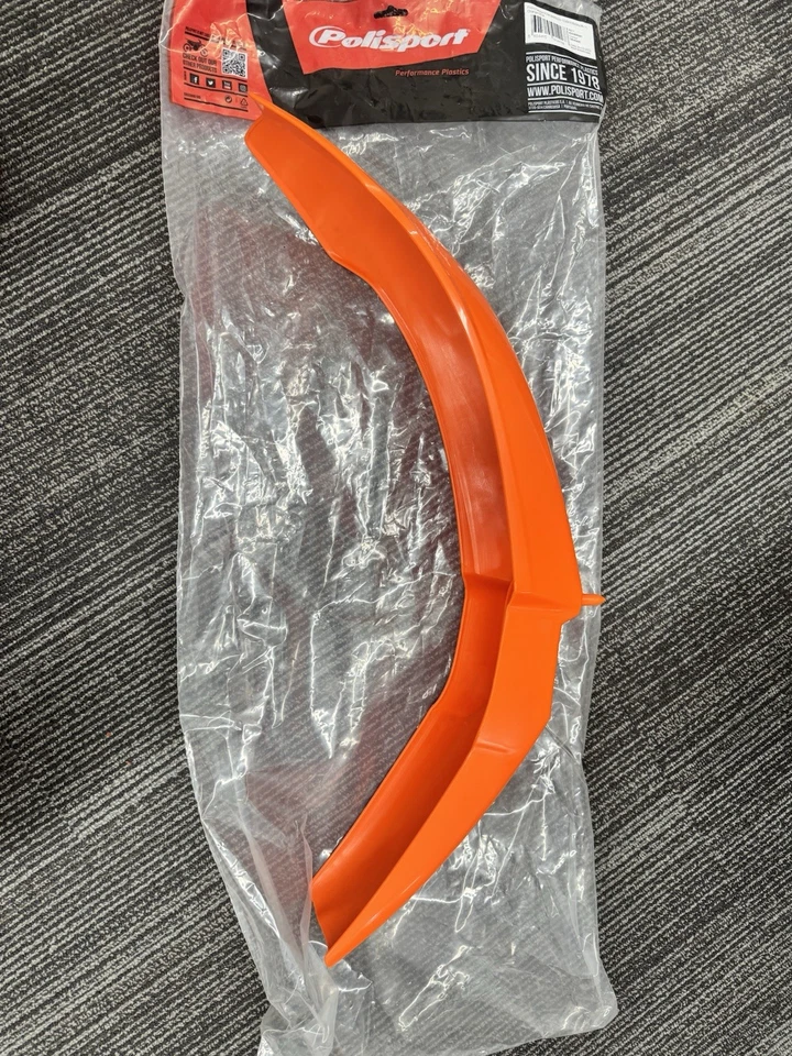 Guardabarros delantero Polisport naranja para KTM 85 105 SX XC 2004-2012 Foto 1 de 3