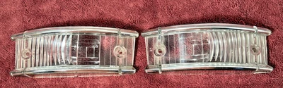 1959 Plymouth Fury Savoy Belvedere RH & LH Parking/Turn Signal Light Lenses NOS - Image 1 of 4