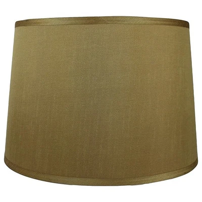 French Drum Lamp Shade, 14" Top, 16" Bottom, 12" Slant - Image 1 of 4