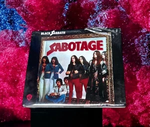 Black Sabbath Sabotage CD w/ NO cut-outs *Remastered *Ozzy Osbourne Sealed 2016 - Picture 1 of 2