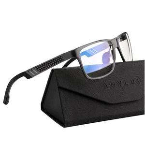 Reading Glasses for Men Blue Light Blocking, Premium Square Computer Mens Rea... - Picture 1 of 7