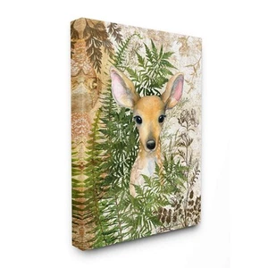 Rustic Baby Fawn Canva Wall Art 24x30–Forest Animal Print by Sherri Buck Baldwin - Picture 1 of 6