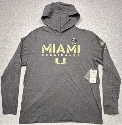 Nuevo OHT Operación Sombrero Truco Coliseo Miami Huracanes Sudadera con Capucha Talla XL Militar Foto 1 de 4