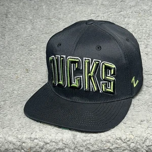 Gorra gorra Oregon Ducks ZEPHYR Snapback negra NCAA adulto - Imagen 1 de 12